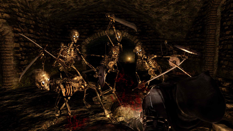 Illustration for article titled A New Look At Dark Souls Proves Wolves, Made Giant, Are Fucking Cool